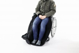 Wheelchair leg wrap