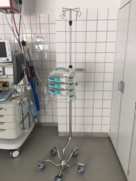 Drop and infusion stand XXL One hand