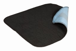 Incontinence seat pad with anti-slip