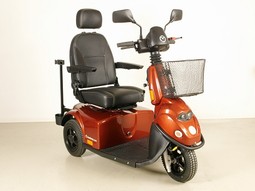 Mini Crosser Model X  - example from the product group powered wheelchair, manual steering, class c (primarily for outdoor use)