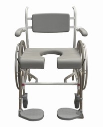 Bariatric shower/commode chair M2 200 kg self-propelled