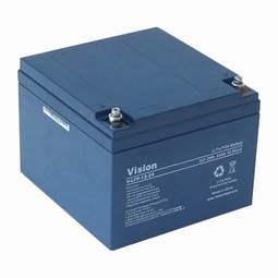 Vision Lead Acid 12V 24 Ah  - example from the product group batteries and battery chargers for wheelchairs