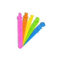 Mouthspatula plastic Tutti-Frutti, 40 pcs