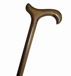 Wood cane  - example from the product group walking sticks, non-foldable