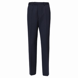 IN-CA Wool trousers with fixed waistband