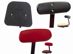 Global stool w. backrest option