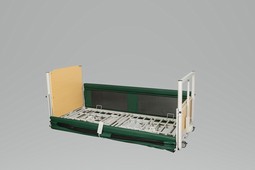 Teresa Floor bed  - example from the product group adjustable beds, 4-sectioned mattress support platform, electrically operated