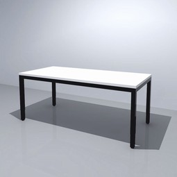 4-legged table with height adjustment