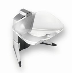 Magnifier with stand and LED lights