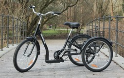 Adult Tricycle - Amladcykler  - example from the product group tricycles for one cycling person, two rear wheels