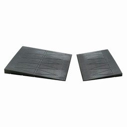 Rubberramp for doorstep