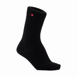 Socks with a button
