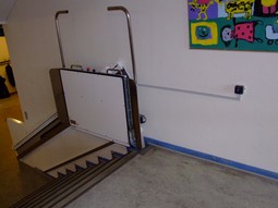 Stairlift for people transport HandiLet HC300P