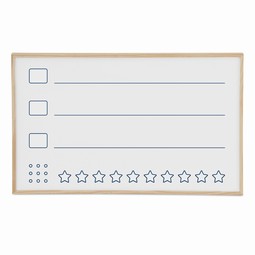 Pictoboards whiteboard w. print
