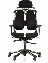Office chair with pressure relief seat  - example from the product group adjustable office chairs without brake