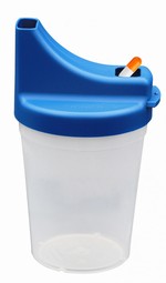 Cup with a pill swallowing feature  - example from the product group tablet splitters and tablet crushers