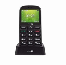 Doro 1362 mobilephone black