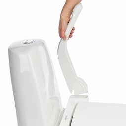 Etac My-Loo fixed raised toilet seat with armsupports