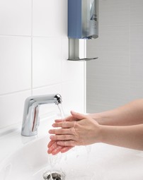 Oras Medipro touchless wash basin faucets