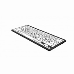 LogicKeyboard Bluetooth PC - Sort på Hvid