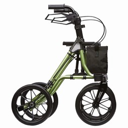 Dietz Taima XC offroad rollator with solid wheels