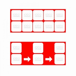 Sequence board 10 pictograms