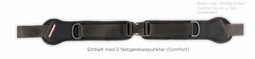 Sittbelt Comfort Pro, 2-punktssele  - example from the product group belts without shoulder fixation