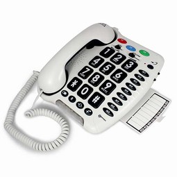 Geemarc landline phone with large keys and loud sound