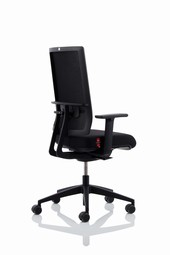 KOHL anteo 5000 kontorstol high mesh back, black fabric seat