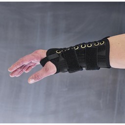 Manibus lace wrist bandage - black - click to see picture in full size - opens new window Manibus lace wrist bandage - black