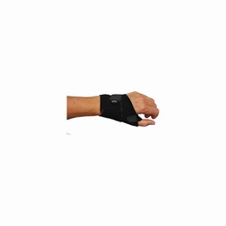Hand Aid thumb orthosis with plastic reinforcement