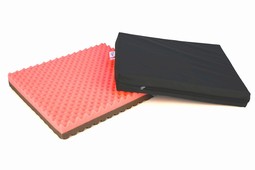 Seat cushion pressure relieving for patients intensive care  - example from the product group foam cushions for pressure-sore prevention, synthetic (pur)