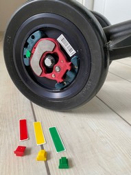 Rollator with Fall Protection system