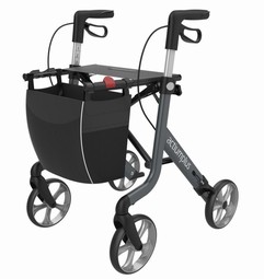 Rollator Space Charcoal Gray W / Soft Wheel