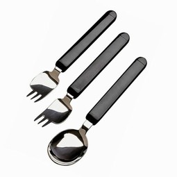 Lightweight cutlery - one-handed fork-knife