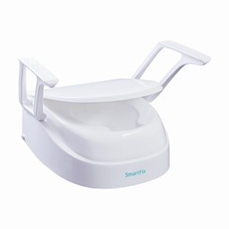 Smartfix Toiletraiser with armrests  - example from the product group toilet seat inserts with attachment