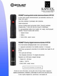 ROMET ELECTRONIC LARYNX UNIT