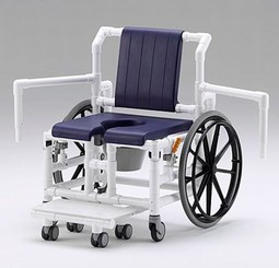 RCN shower-/commode chair, XXL - DR250OSPPG