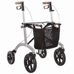 Saljol Alu-walker  - example from the product group rollators with four wheels, to be pushed