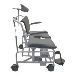 Bariatric shower/commode chair M2 400 kg Wide El-Tip