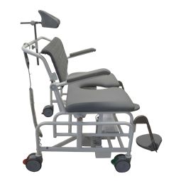Bariatric shower/commode chair M2 400 kg Wide El-Tip