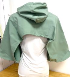 Softshell poncho