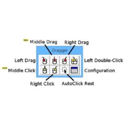 Dragger 2 - Dwell software for mouse clicks