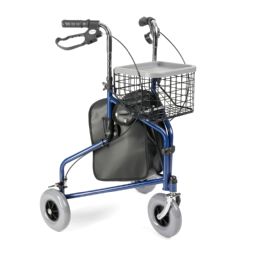 Three-wheeled outdoor and indoor walker - MONA