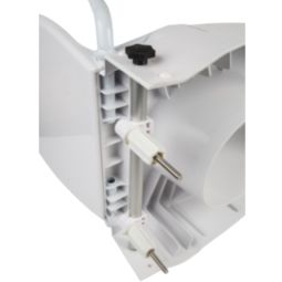 Toilet seat raiser with armrests and adjustable height