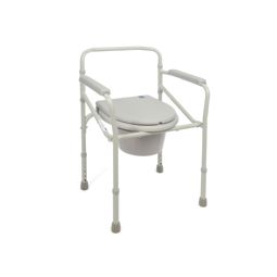 Basic foldable toilet chair / commode chair