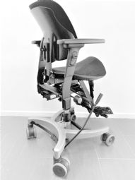 Krabat Jockey Bacic with Electrical assistance  - example from the product group activity chairs with brake and electrical height adjustment