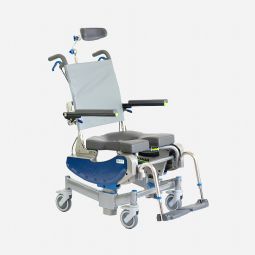 Raz-ART  - example from the product group commode shower chairs with wheels and tilt, no electrical functions