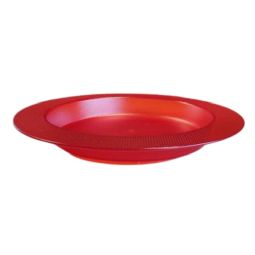 High edge plastic plates