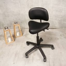 Universal work chair with backrest